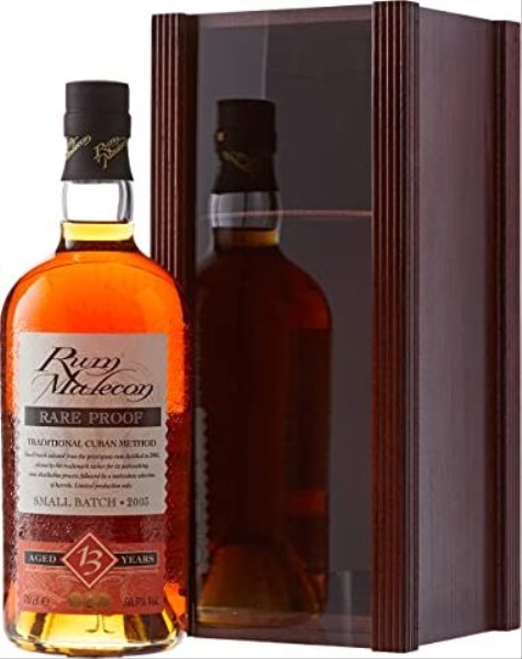 Image sur Malecon Rare Proof 13 Years Rum 50.5° 0.7L